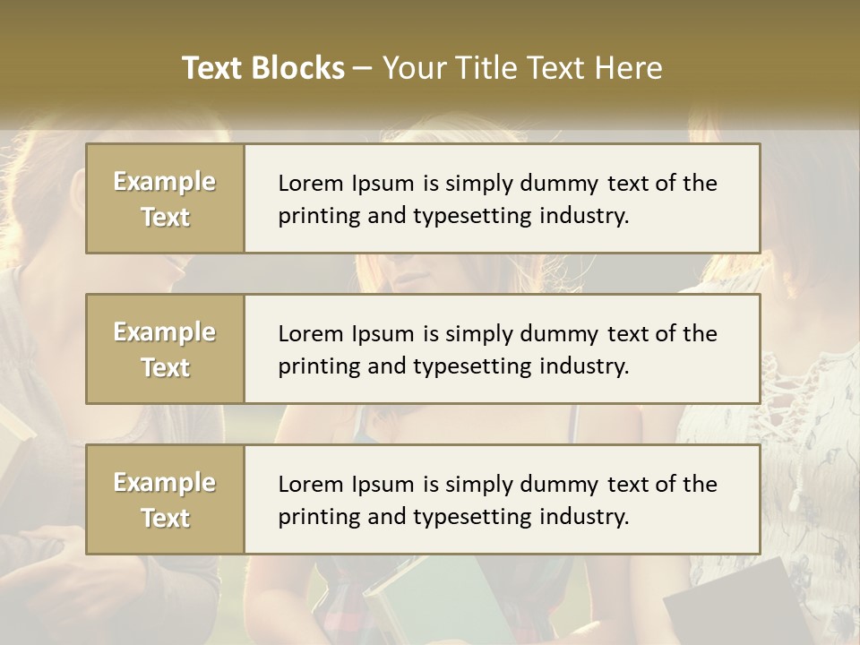 Pensioner Sunset Calm PowerPoint Template