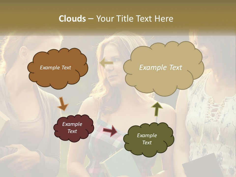 Pensioner Sunset Calm PowerPoint Template