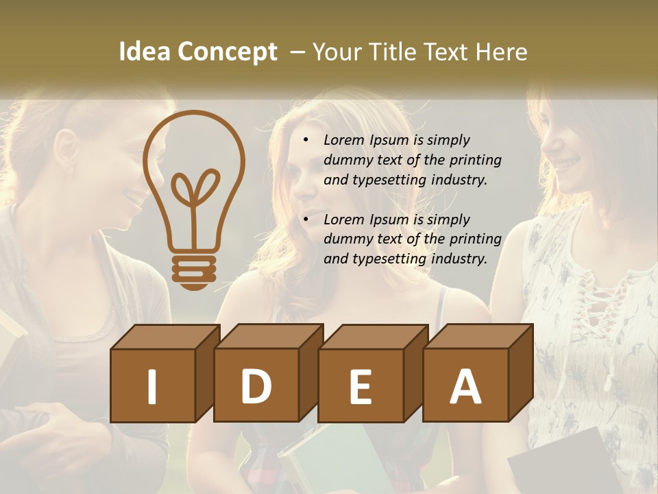 Pensioner Sunset Calm PowerPoint Template