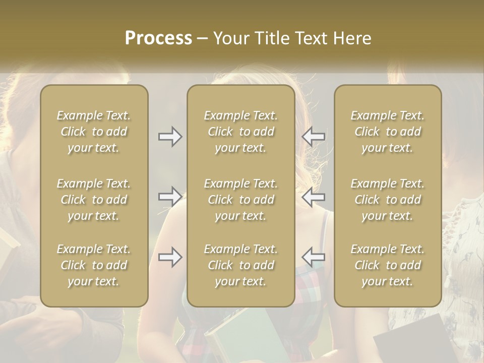 Pensioner Sunset Calm PowerPoint Template