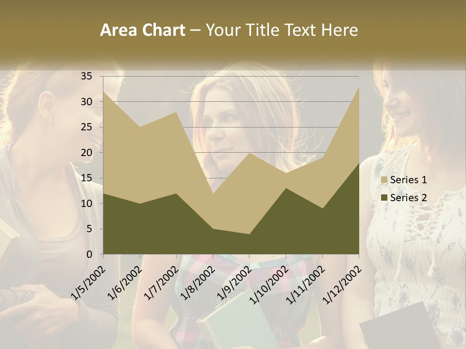 Pensioner Sunset Calm PowerPoint Template