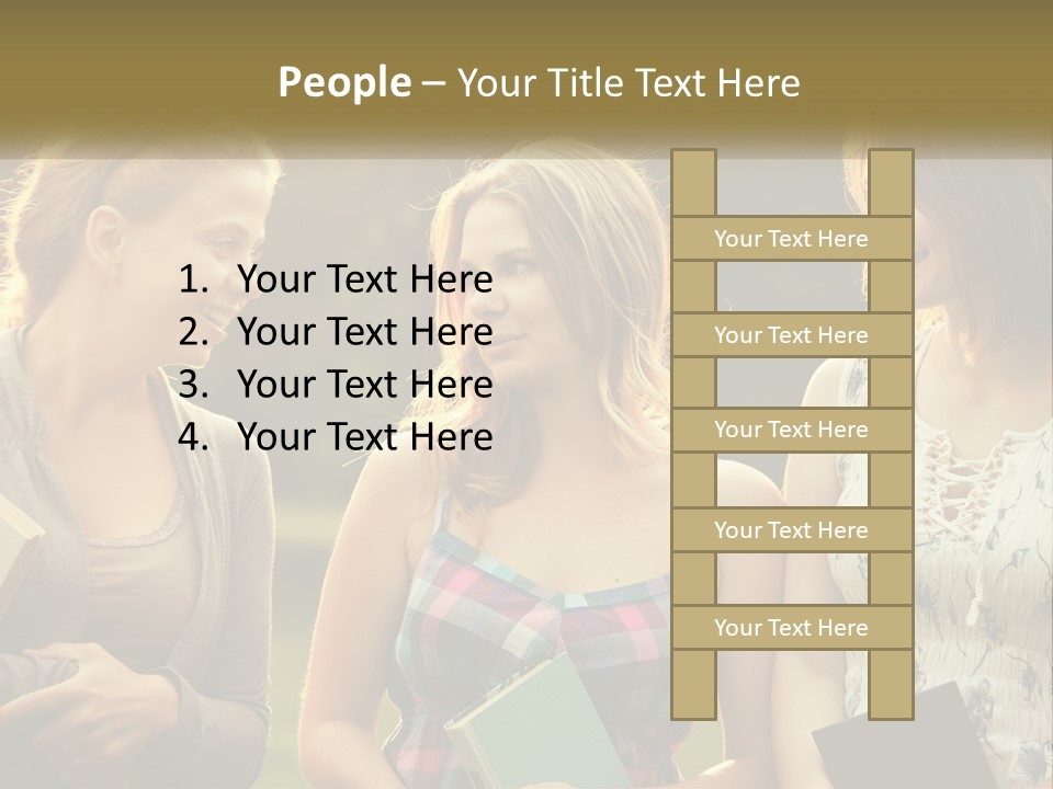 Pensioner Sunset Calm PowerPoint Template