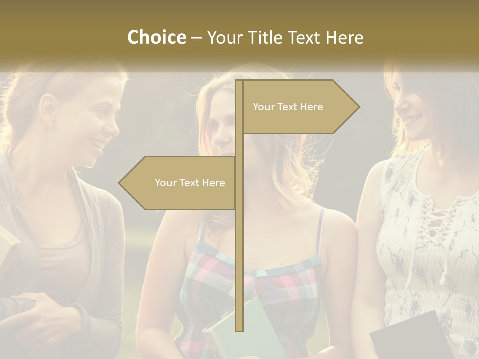 Pensioner Sunset Calm PowerPoint Template