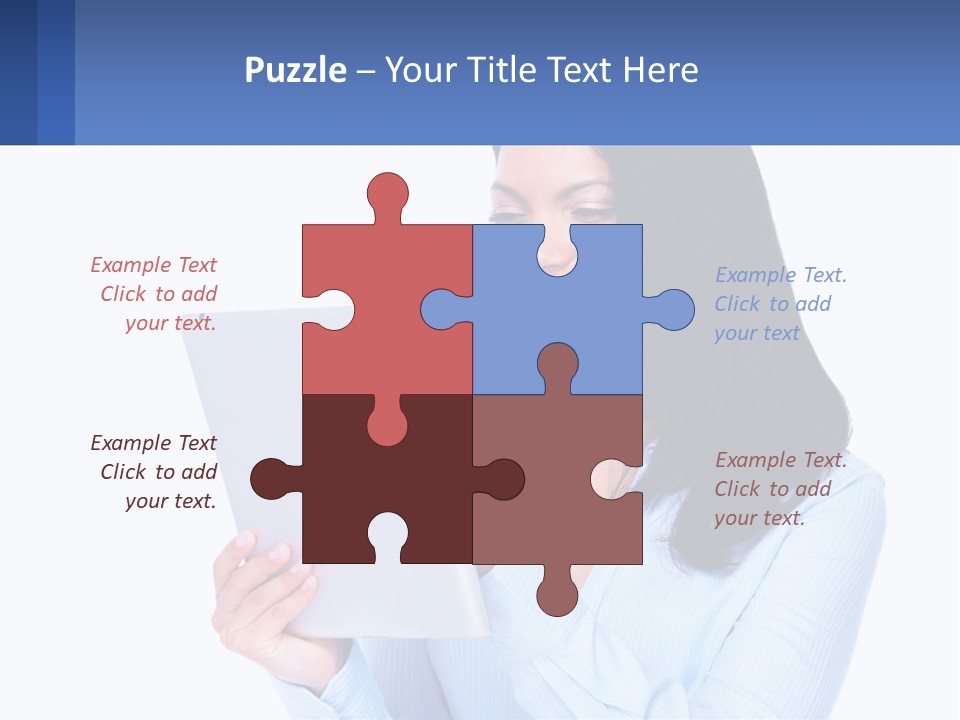 Daughter Mother Water PowerPoint Template