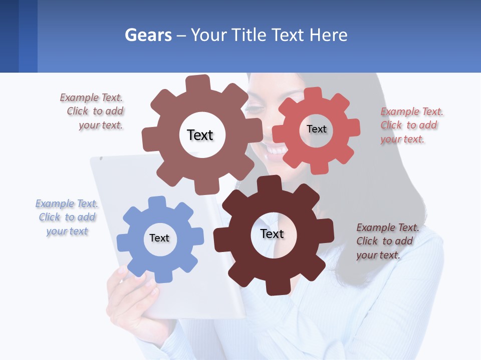 Daughter Mother Water PowerPoint Template