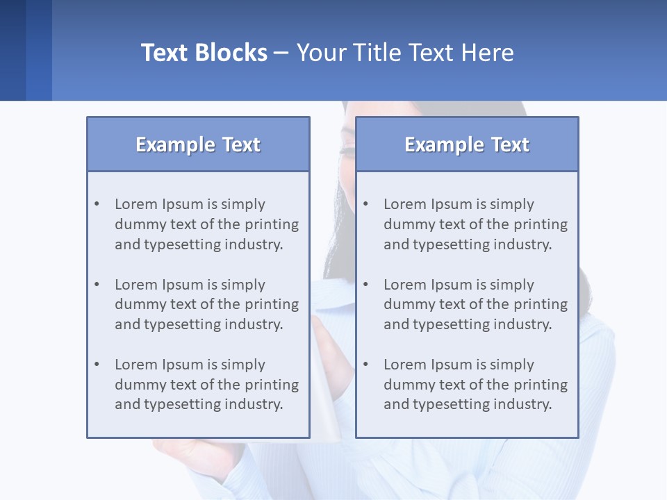 Daughter Mother Water PowerPoint Template