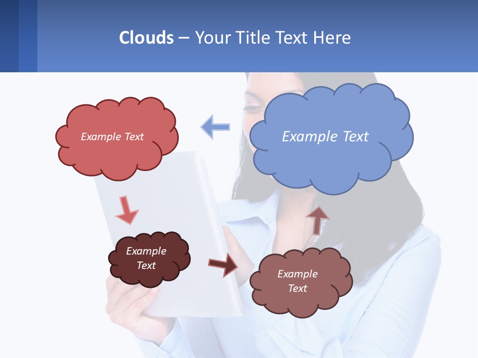 Daughter Mother Water PowerPoint Template