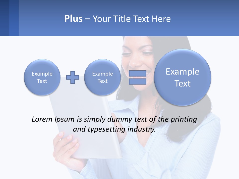 Daughter Mother Water PowerPoint Template