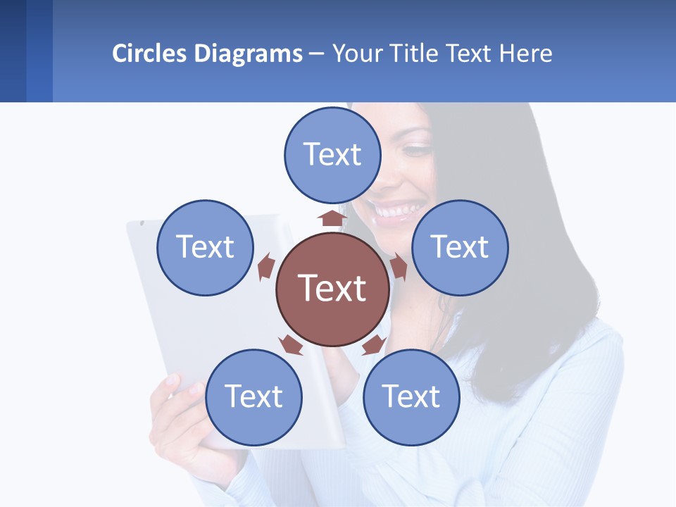 Daughter Mother Water PowerPoint Template