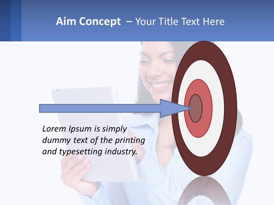 Daughter Mother Water PowerPoint Template