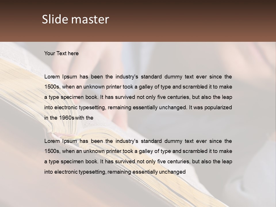 Pensioner Coast Single PowerPoint Template