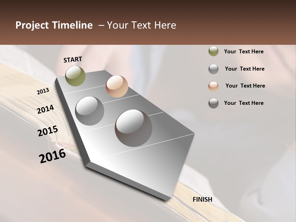 Pensioner Coast Single PowerPoint Template