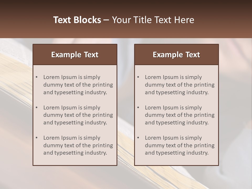 Pensioner Coast Single PowerPoint Template