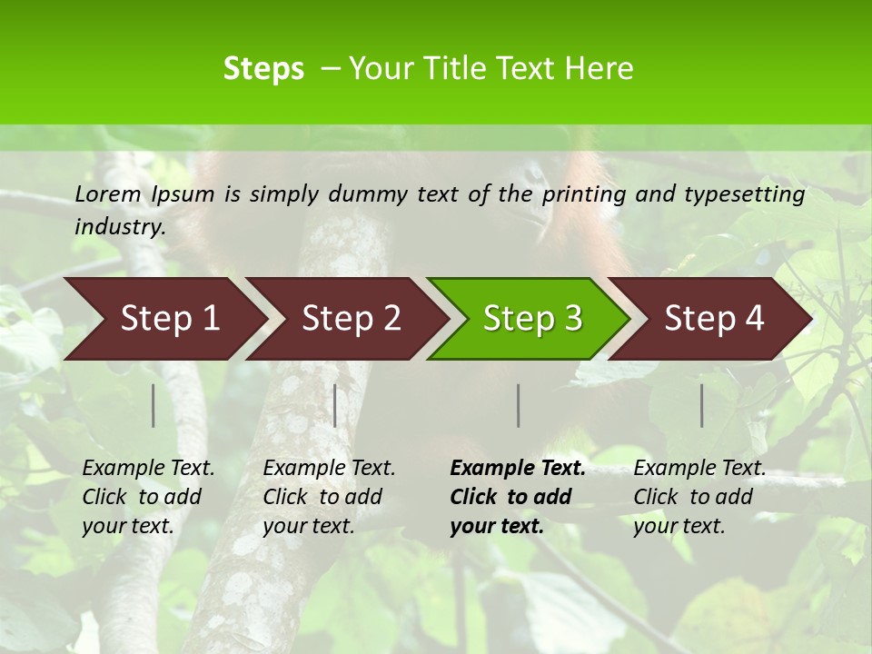 Mother Senior Peaceful PowerPoint Template