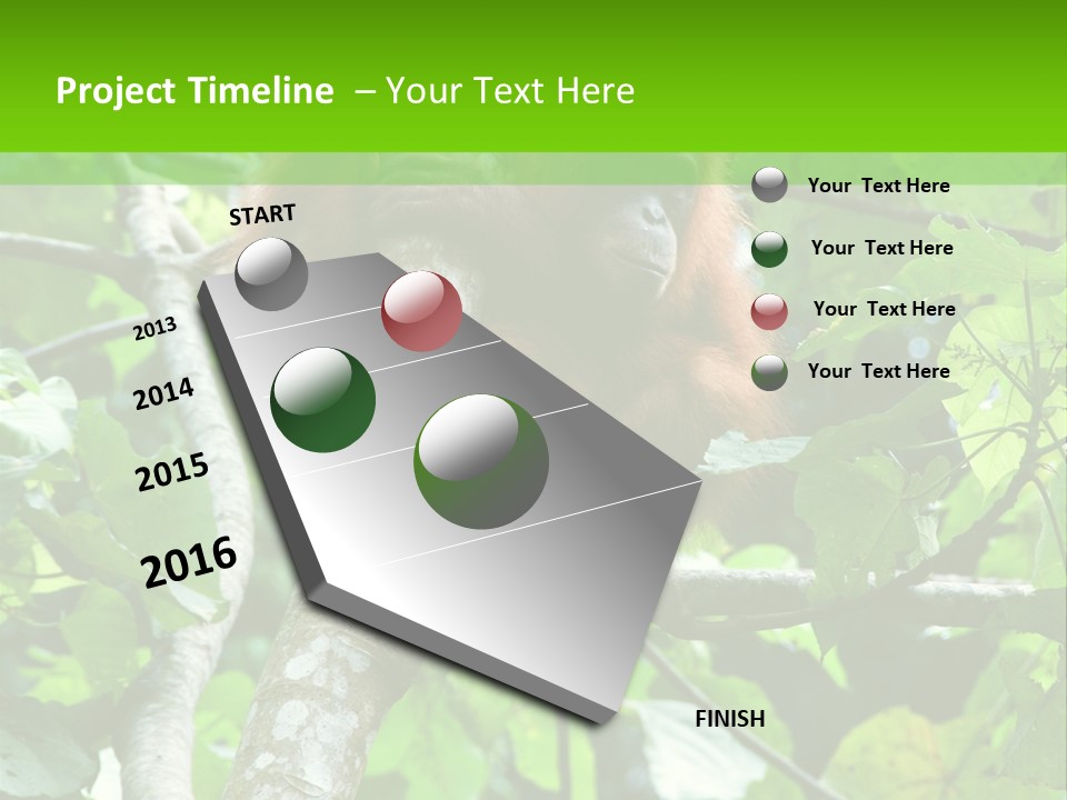Mother Senior Peaceful PowerPoint Template