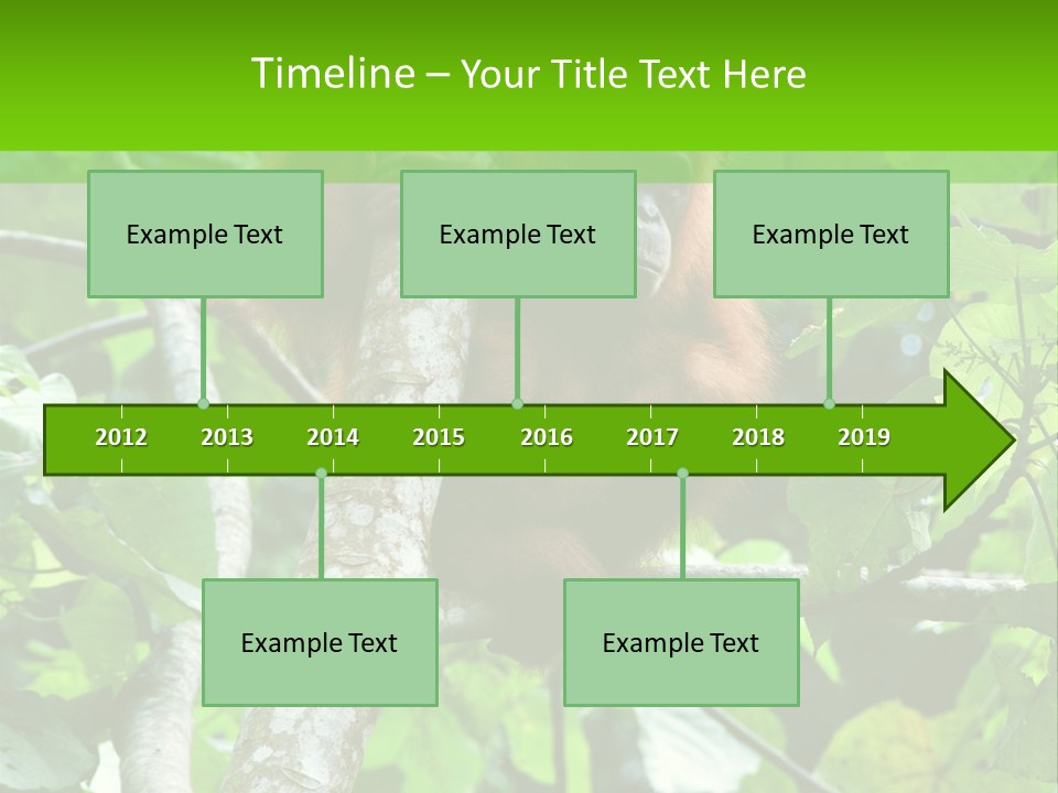 Mother Senior Peaceful PowerPoint Template