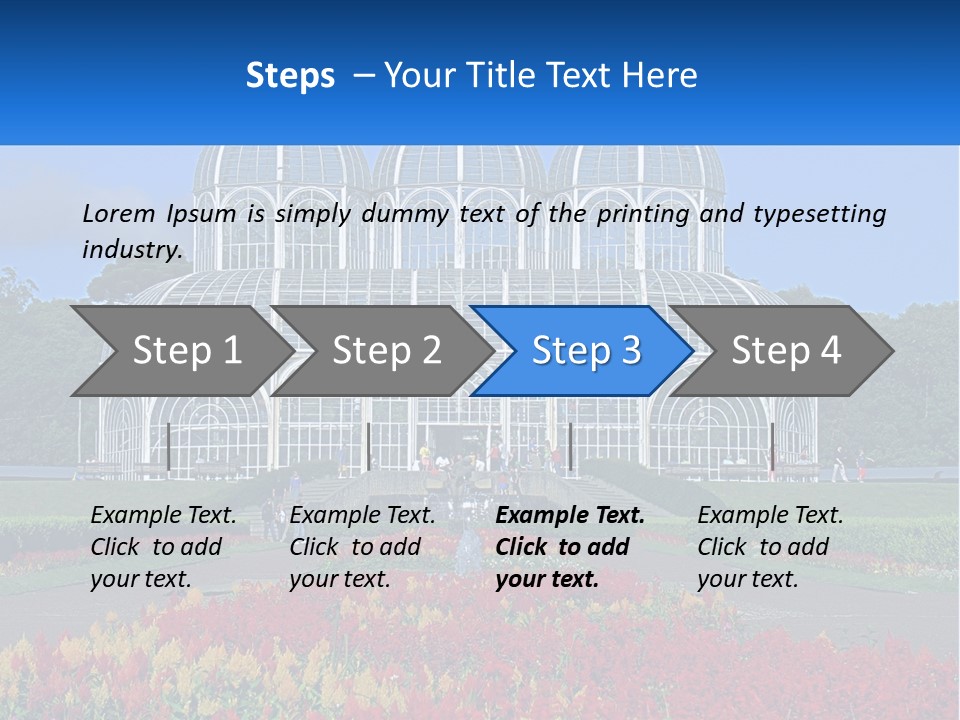 Retirement Caucasian Peaceful PowerPoint Template