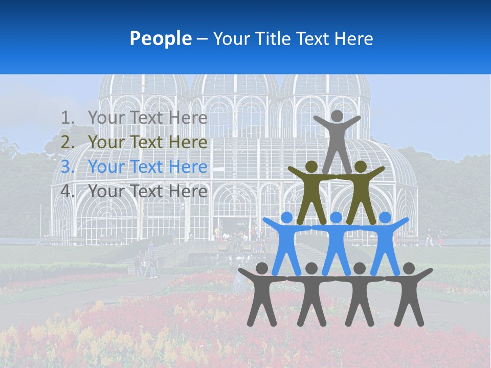 Retirement Caucasian Peaceful PowerPoint Template