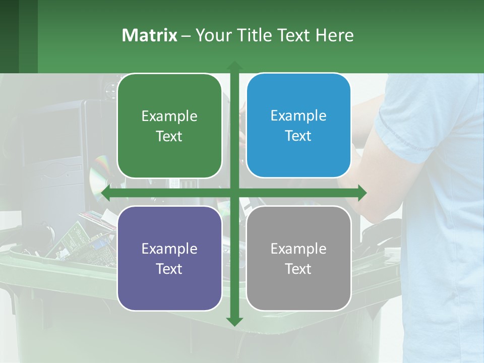 Disposal Of Electronics PowerPoint Template