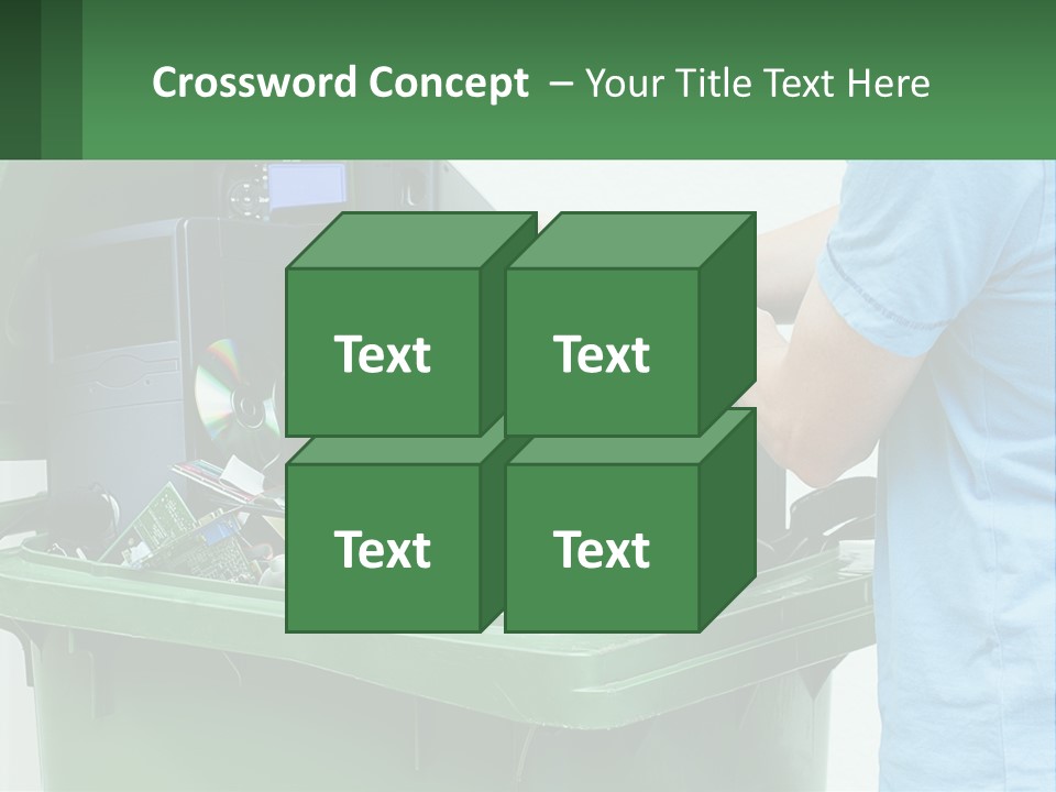 Disposal Of Electronics PowerPoint Template