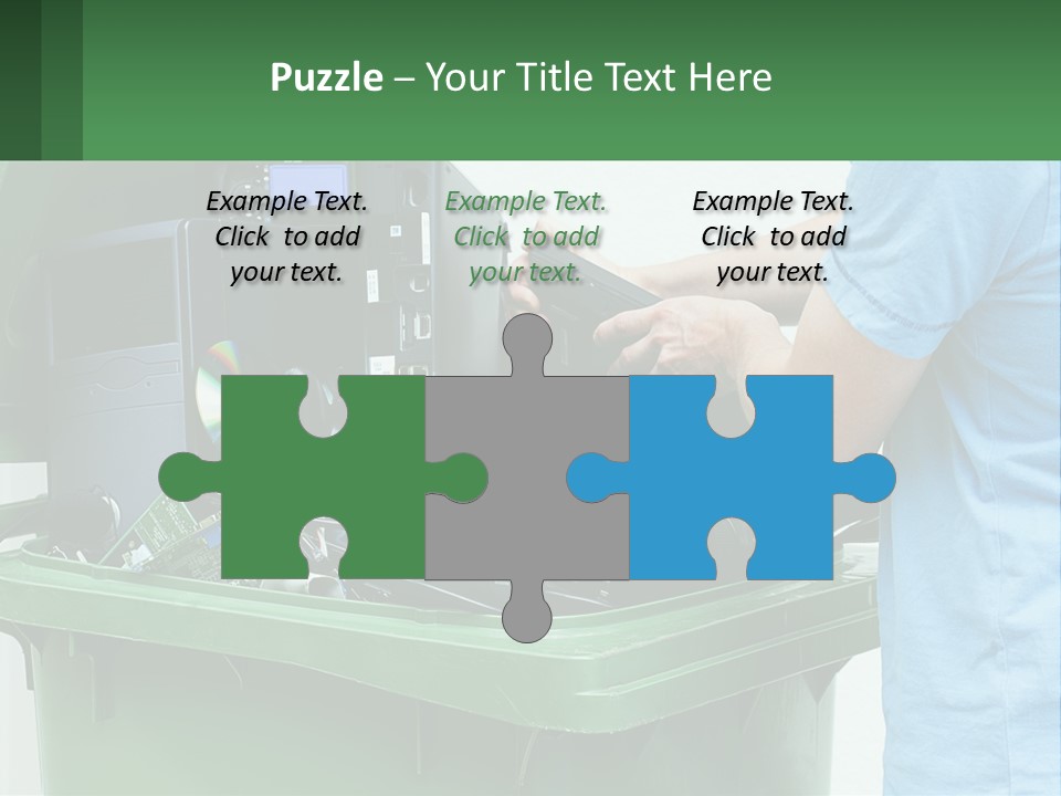 Disposal Of Electronics PowerPoint Template