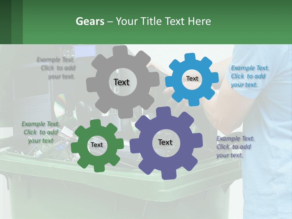 Disposal Of Electronics PowerPoint Template