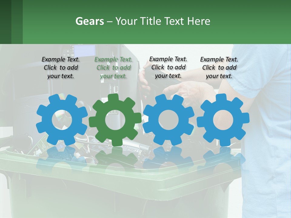 Disposal Of Electronics PowerPoint Template