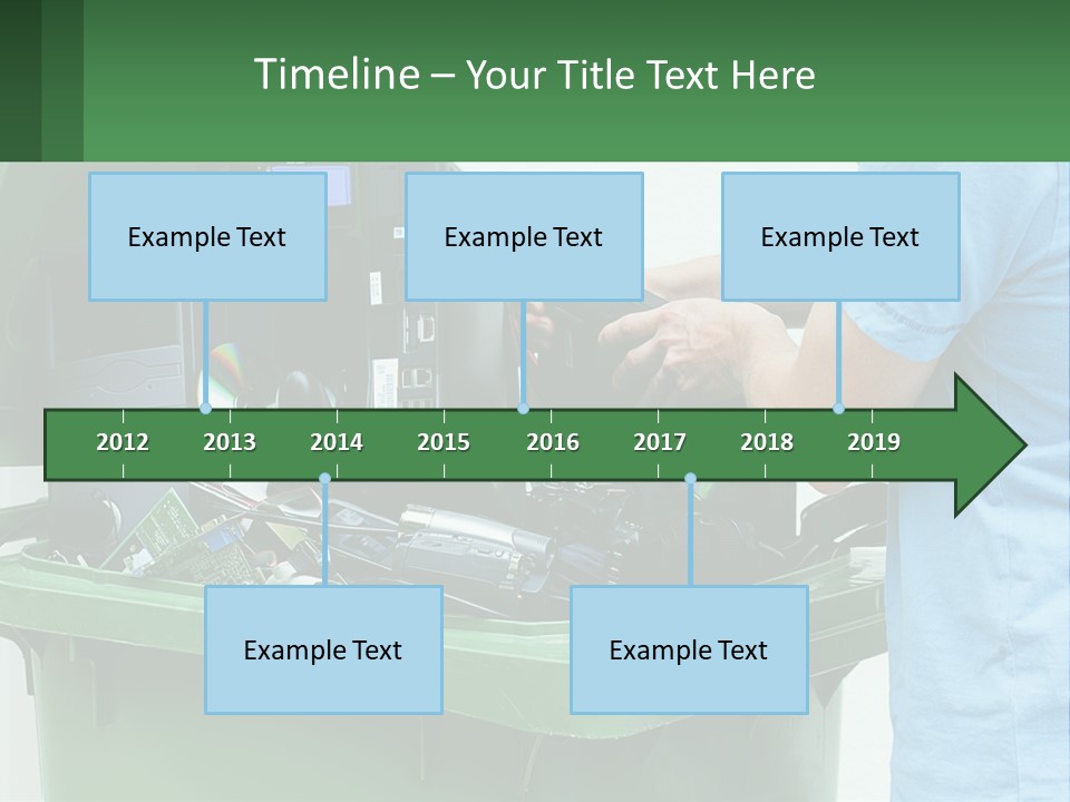 Disposal Of Electronics PowerPoint Template