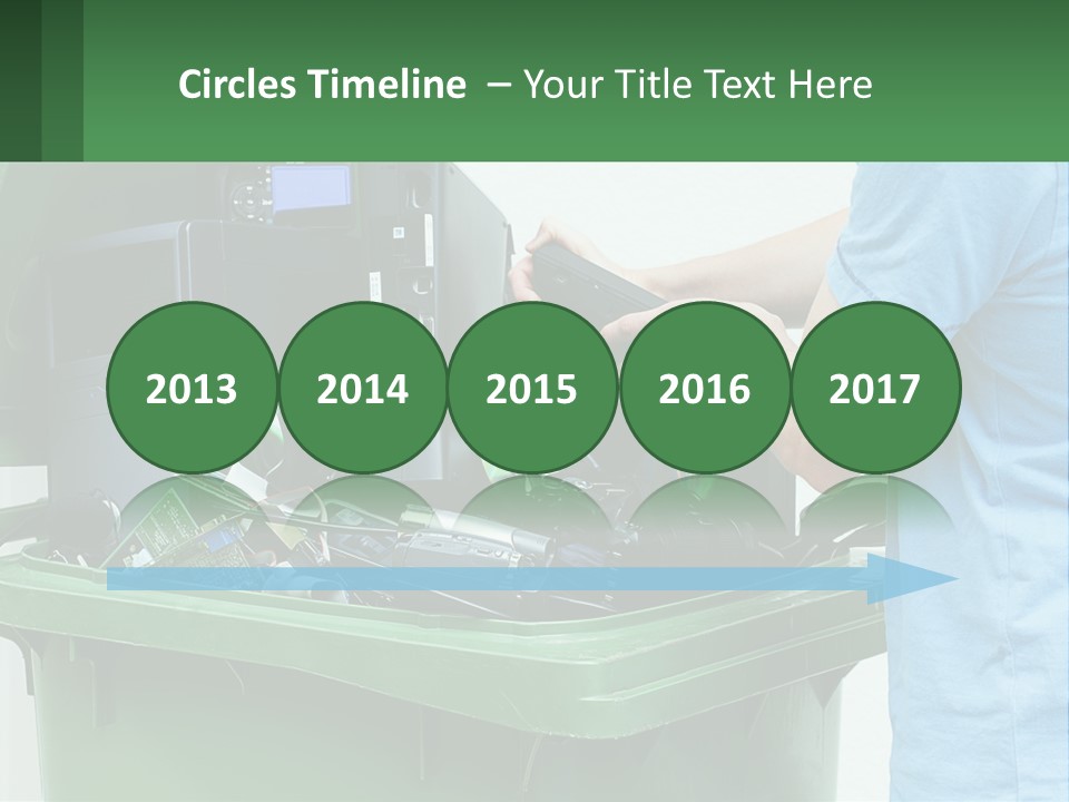 Disposal Of Electronics PowerPoint Template