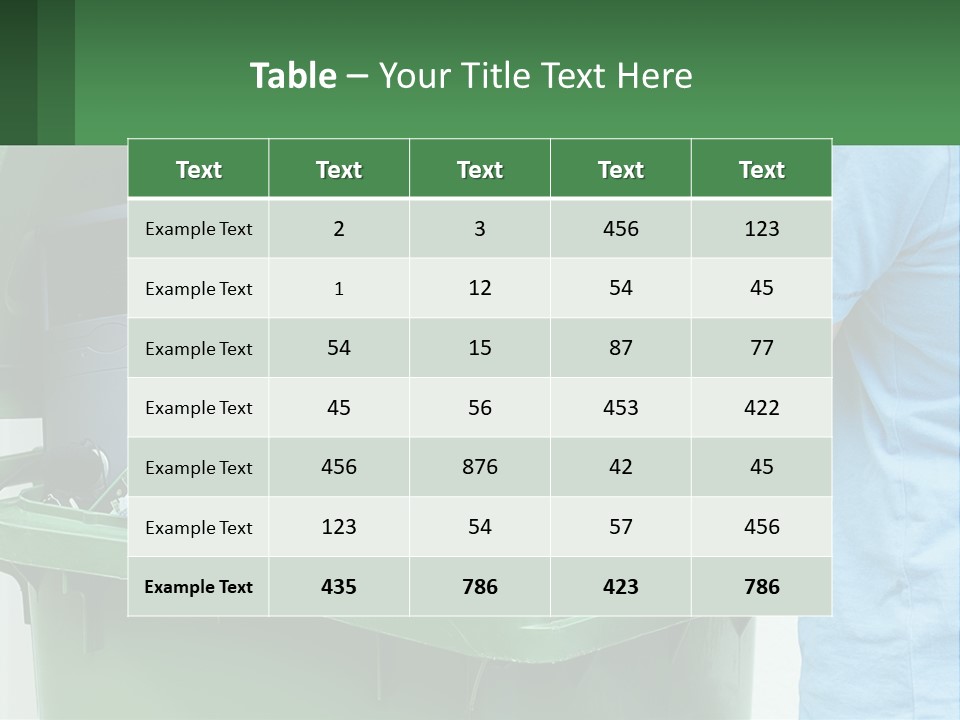 Disposal Of Electronics PowerPoint Template
