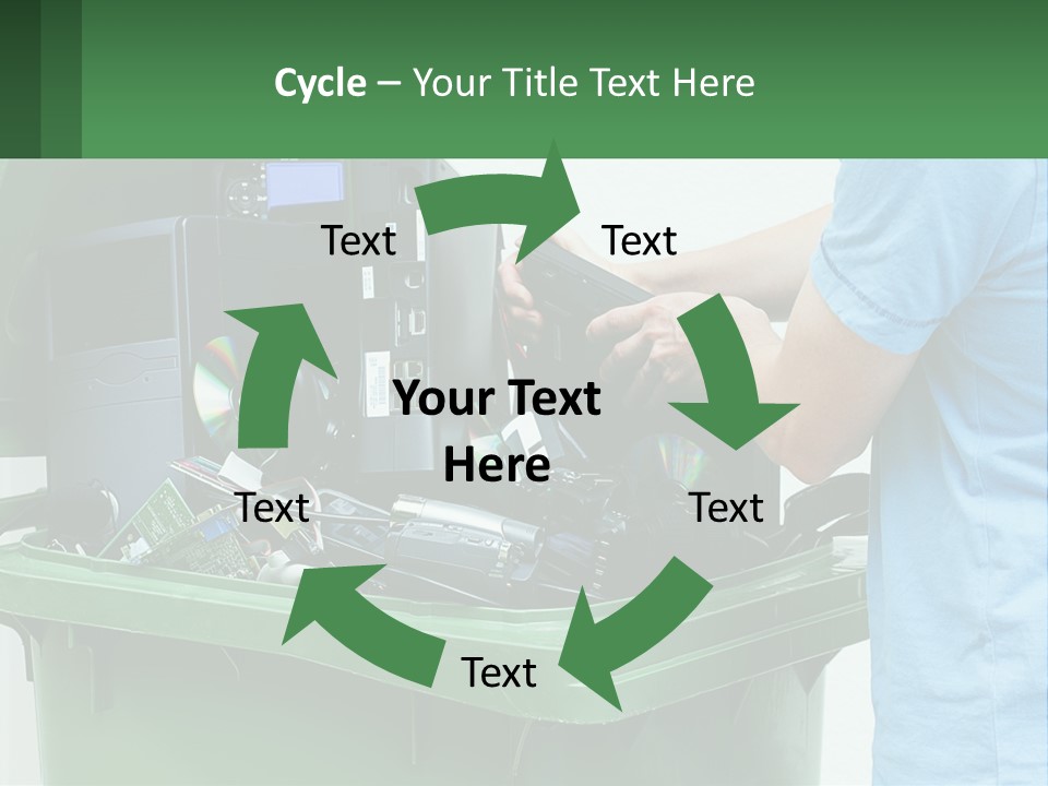 Disposal Of Electronics PowerPoint Template