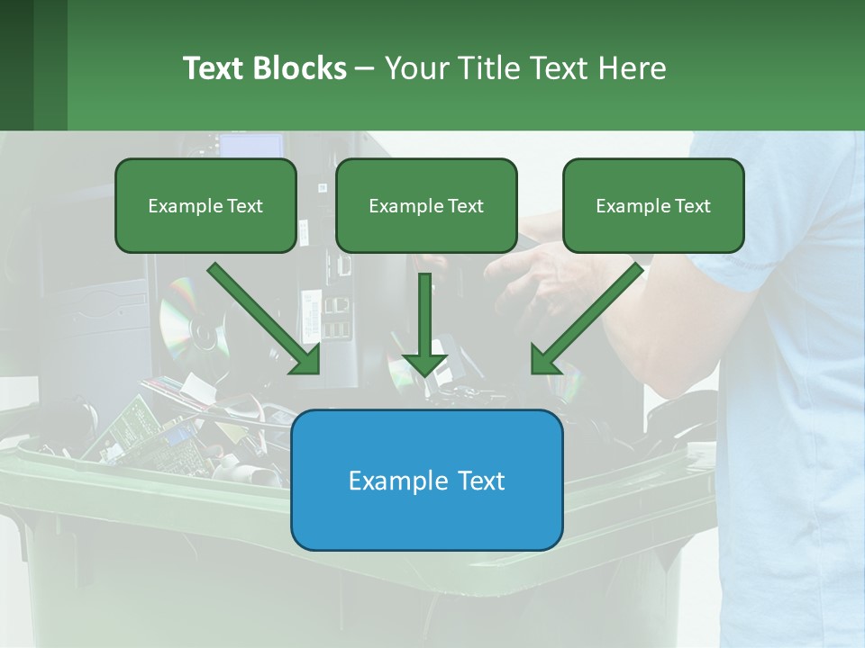 Disposal Of Electronics PowerPoint Template