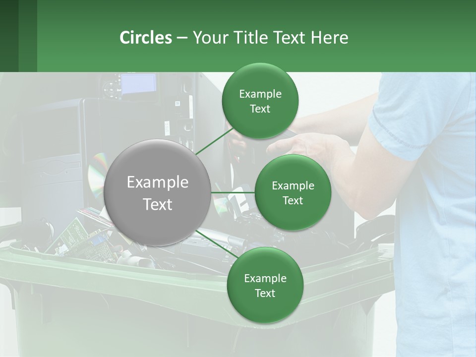 Disposal Of Electronics PowerPoint Template