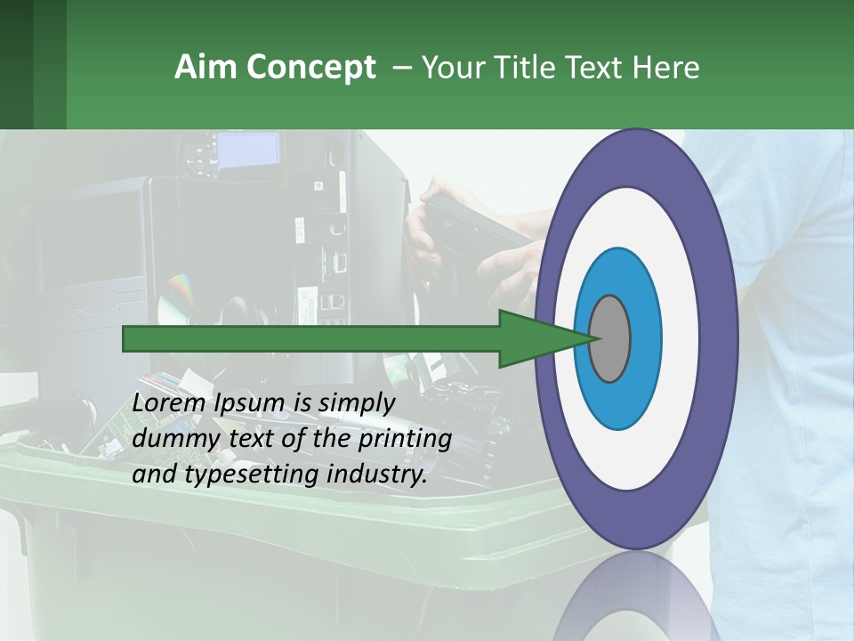 Disposal Of Electronics PowerPoint Template