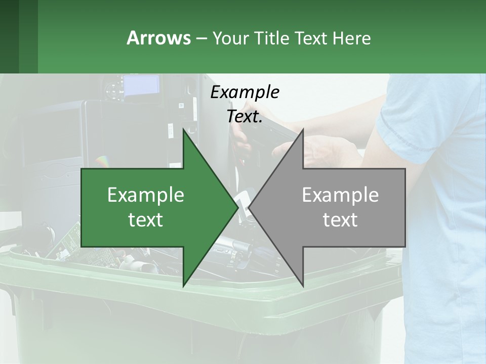 Disposal Of Electronics PowerPoint Template