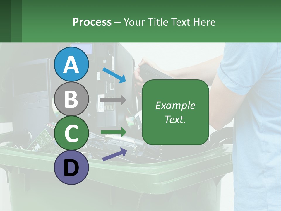 Disposal Of Electronics PowerPoint Template