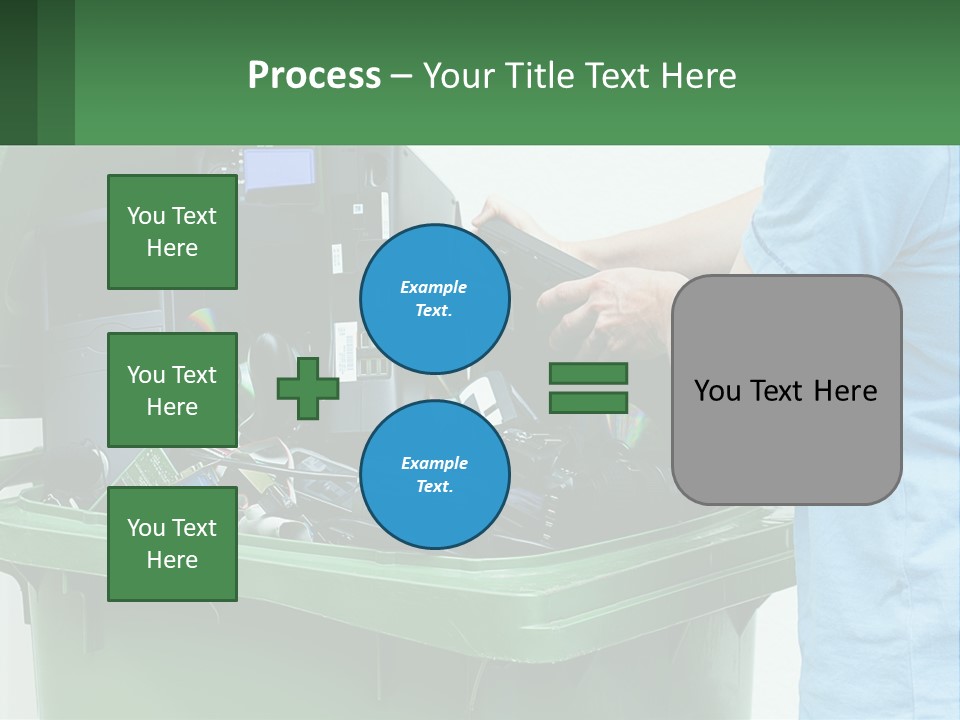 Disposal Of Electronics PowerPoint Template