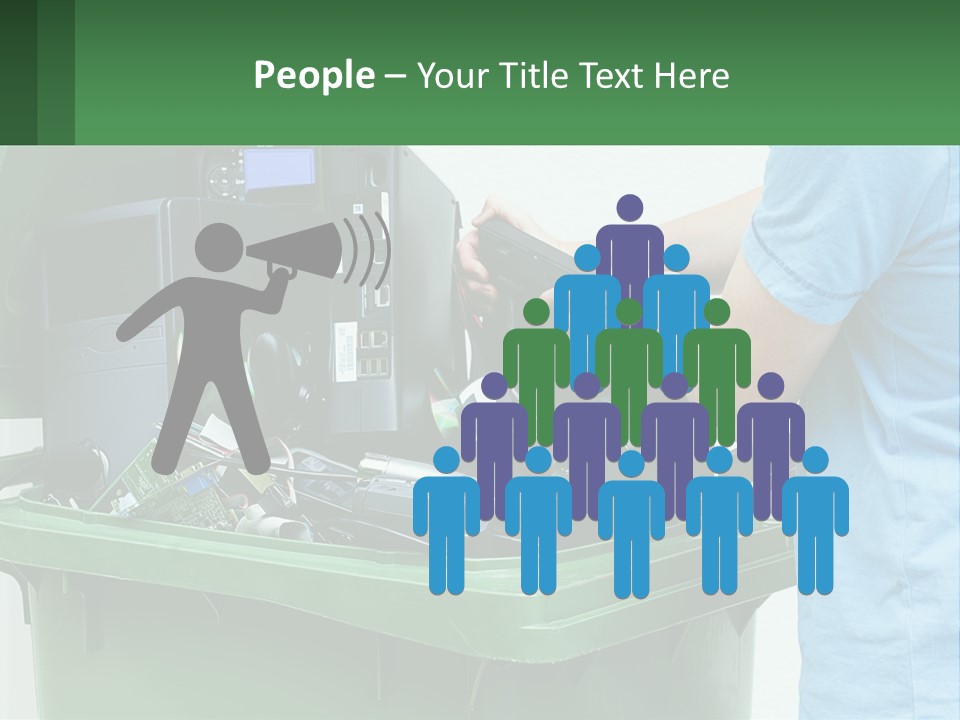 Disposal Of Electronics PowerPoint Template