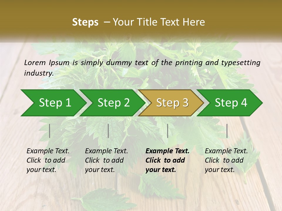 Retired Single Water PowerPoint Template