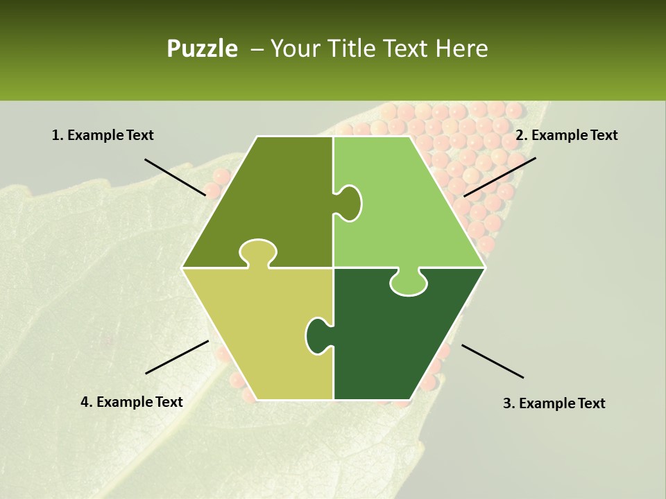 Standing Water Sand PowerPoint Template