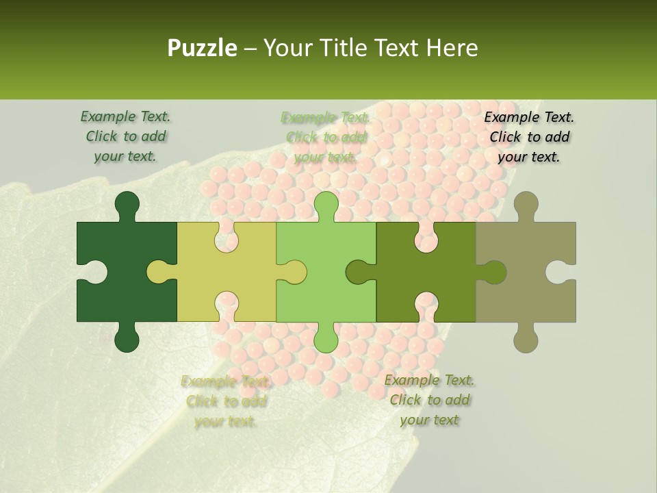 Standing Water Sand PowerPoint Template