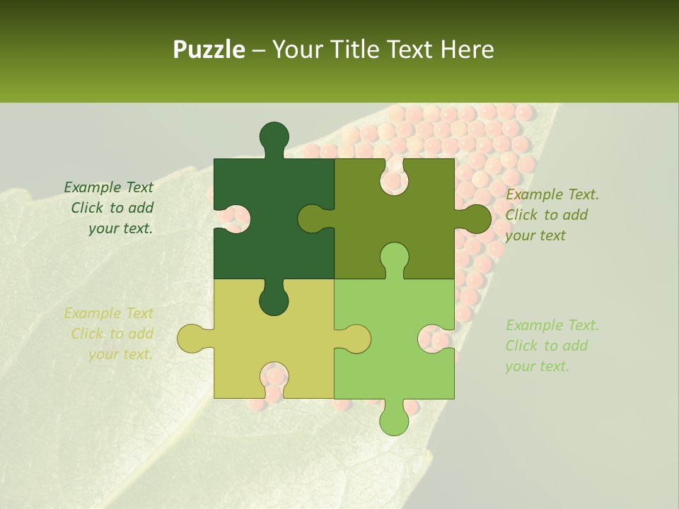 Standing Water Sand PowerPoint Template