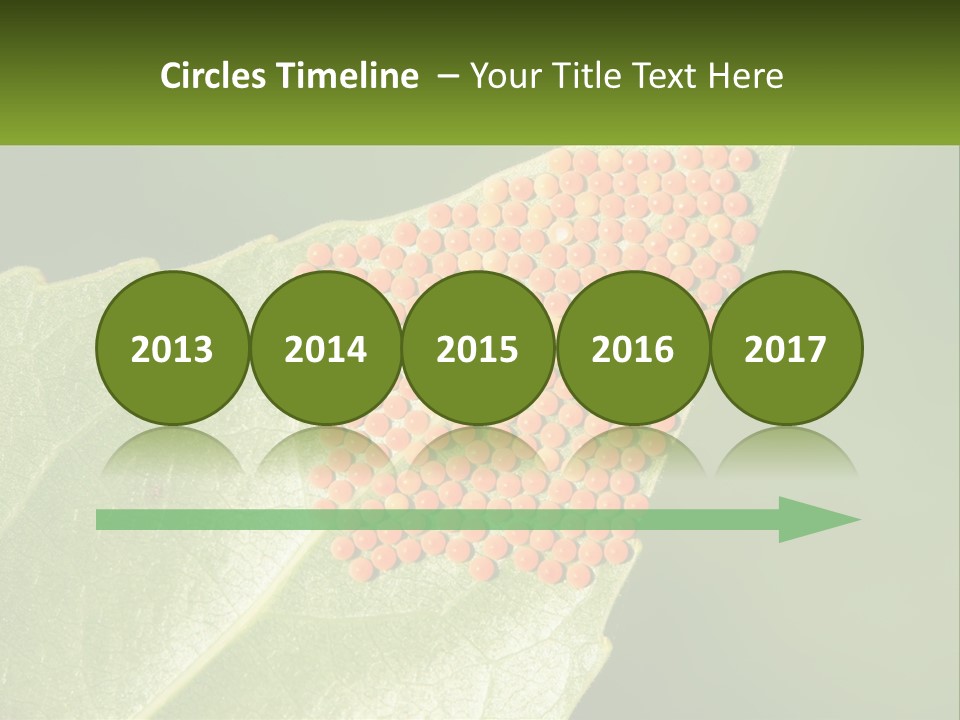 Standing Water Sand PowerPoint Template