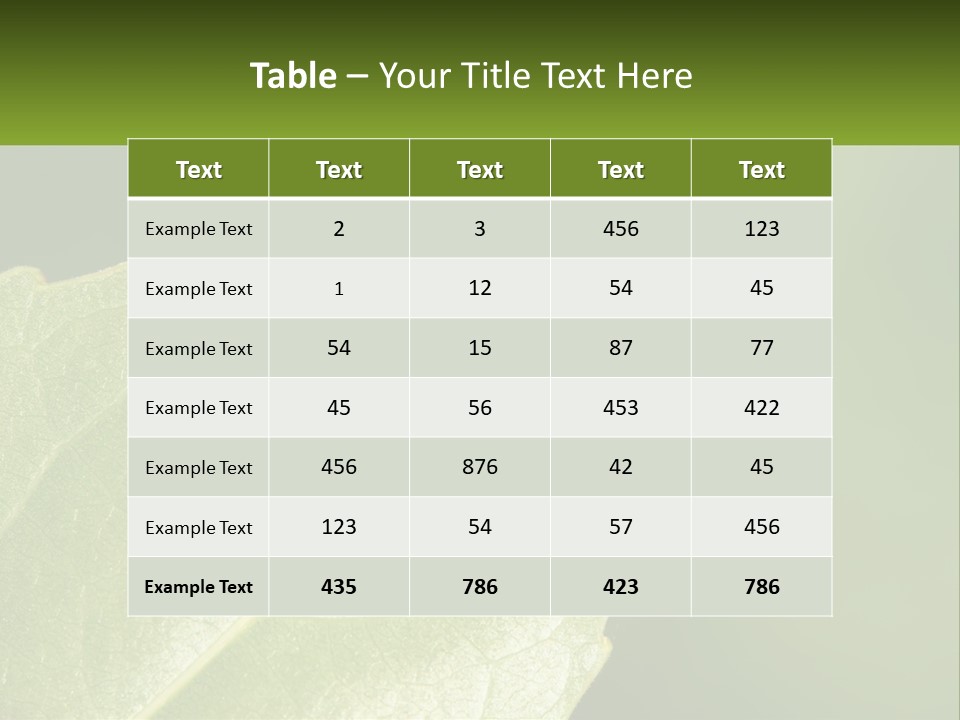 Standing Water Sand PowerPoint Template
