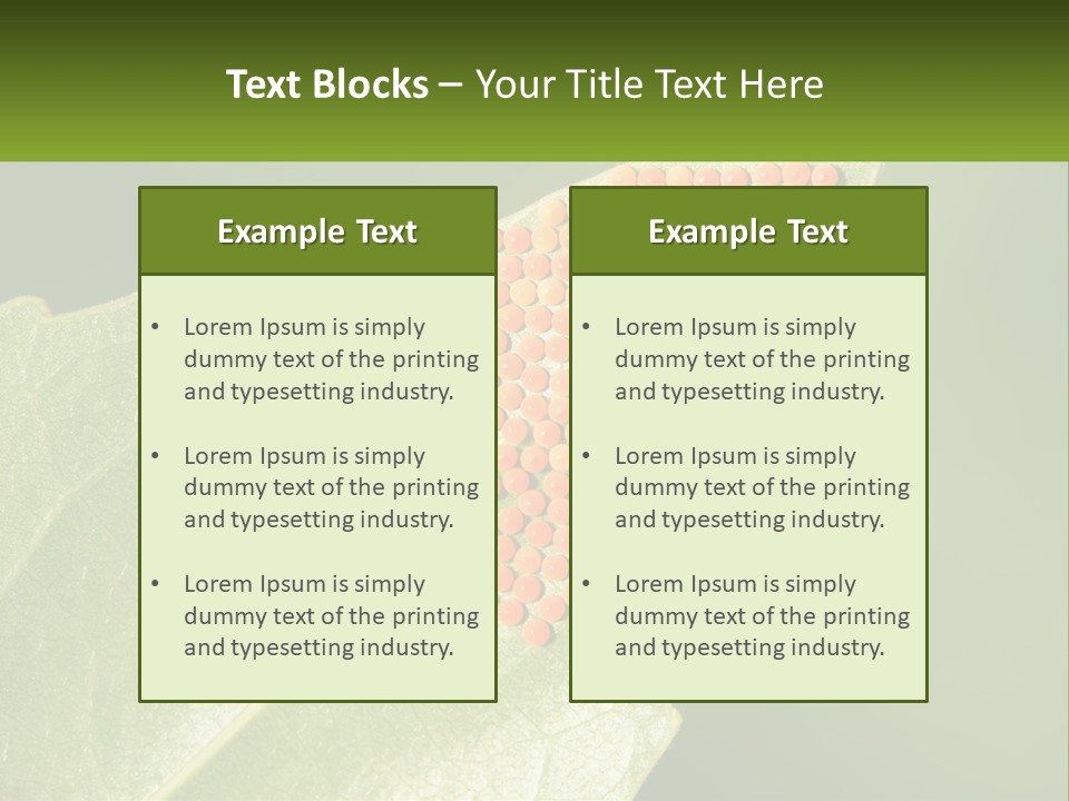 Standing Water Sand PowerPoint Template