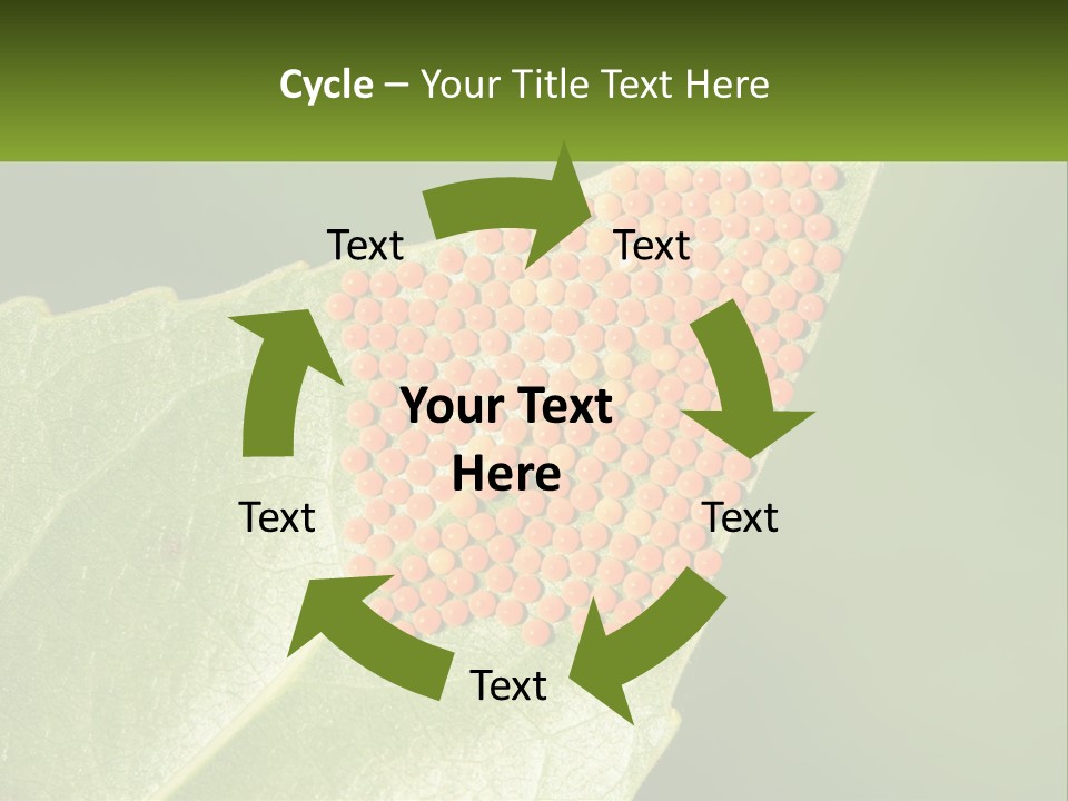 Standing Water Sand PowerPoint Template