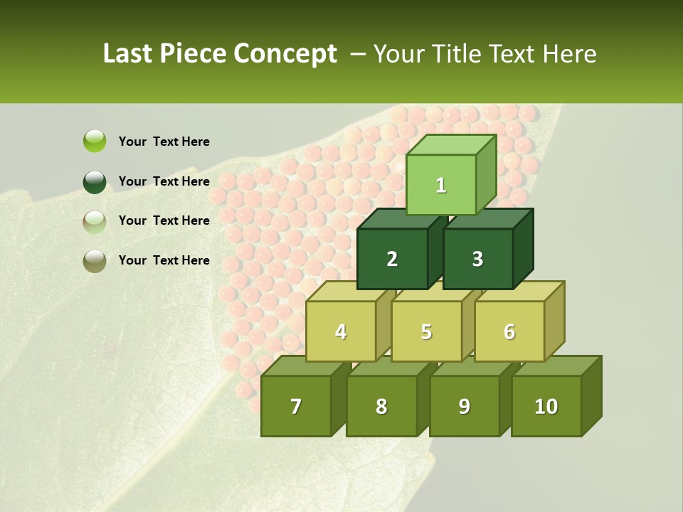 Standing Water Sand PowerPoint Template