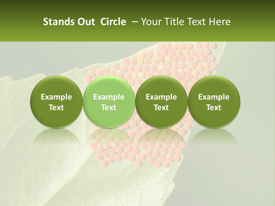 Standing Water Sand PowerPoint Template