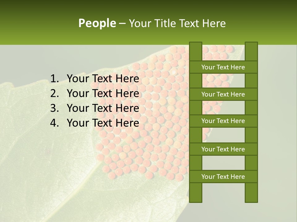 Standing Water Sand PowerPoint Template