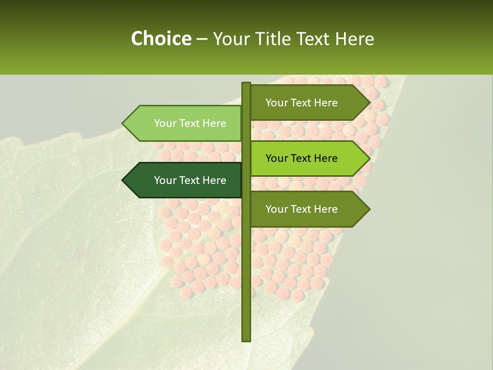 Standing Water Sand PowerPoint Template